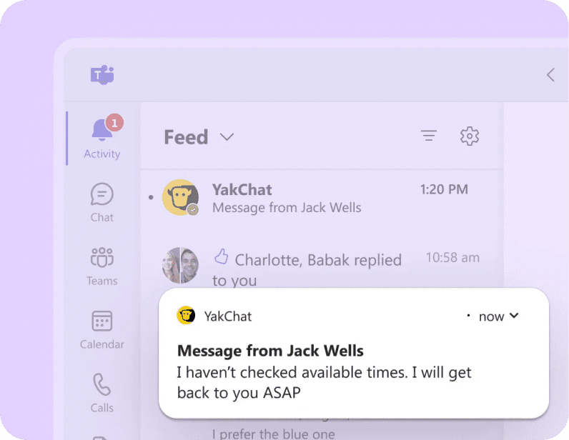 Microsoft Activity Feed SMS Notification